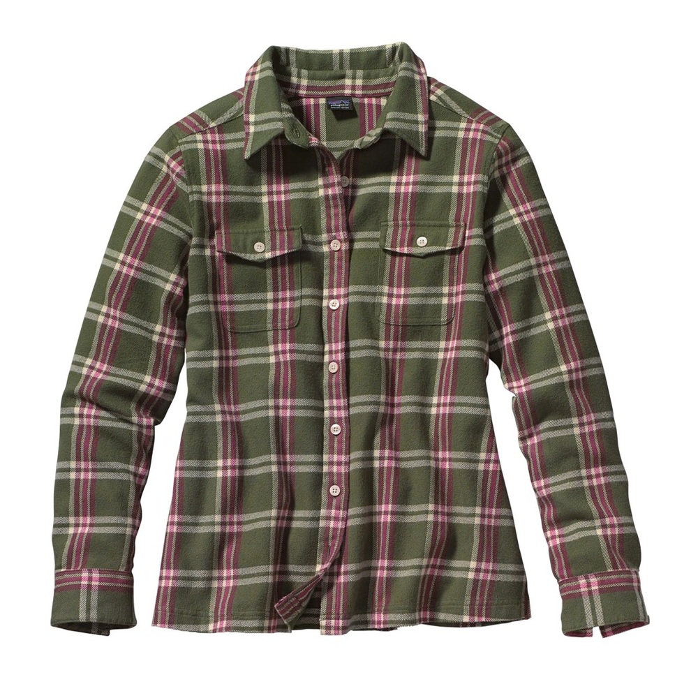 Patagonia women’s Long-Sleeved Fjord Flannel Shirt